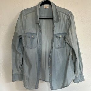 Denim shirt size: L